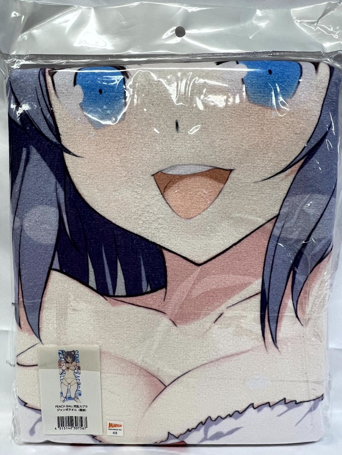 雪泉 ジャンボタオル PEACH BALL 閃乱カグラ×ドン・キホーテ 出張購買