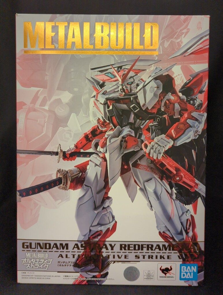 BANDAI - ⭕️メタルビルドオルタナティブストライクverアストレイレッド改 BANDAI SPIRITS METAL BUILD 機動戦士ガンダムSEED ASTRAY
