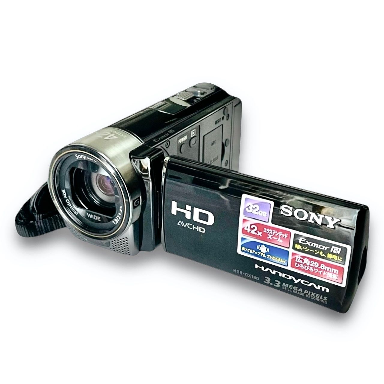 HDR-CX180 ビデオカメラ