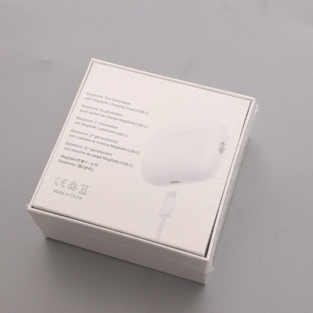 ワイヤレス イヤホン MagSafe充電ケース Earphone 第2世代 オーディオ機器 USB-C充電 ホワイト き