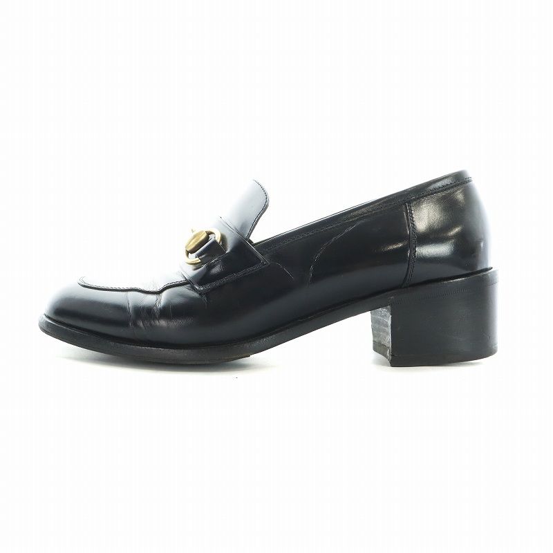 グッチ GUCCI ローファー モカシン ホースビット レザー