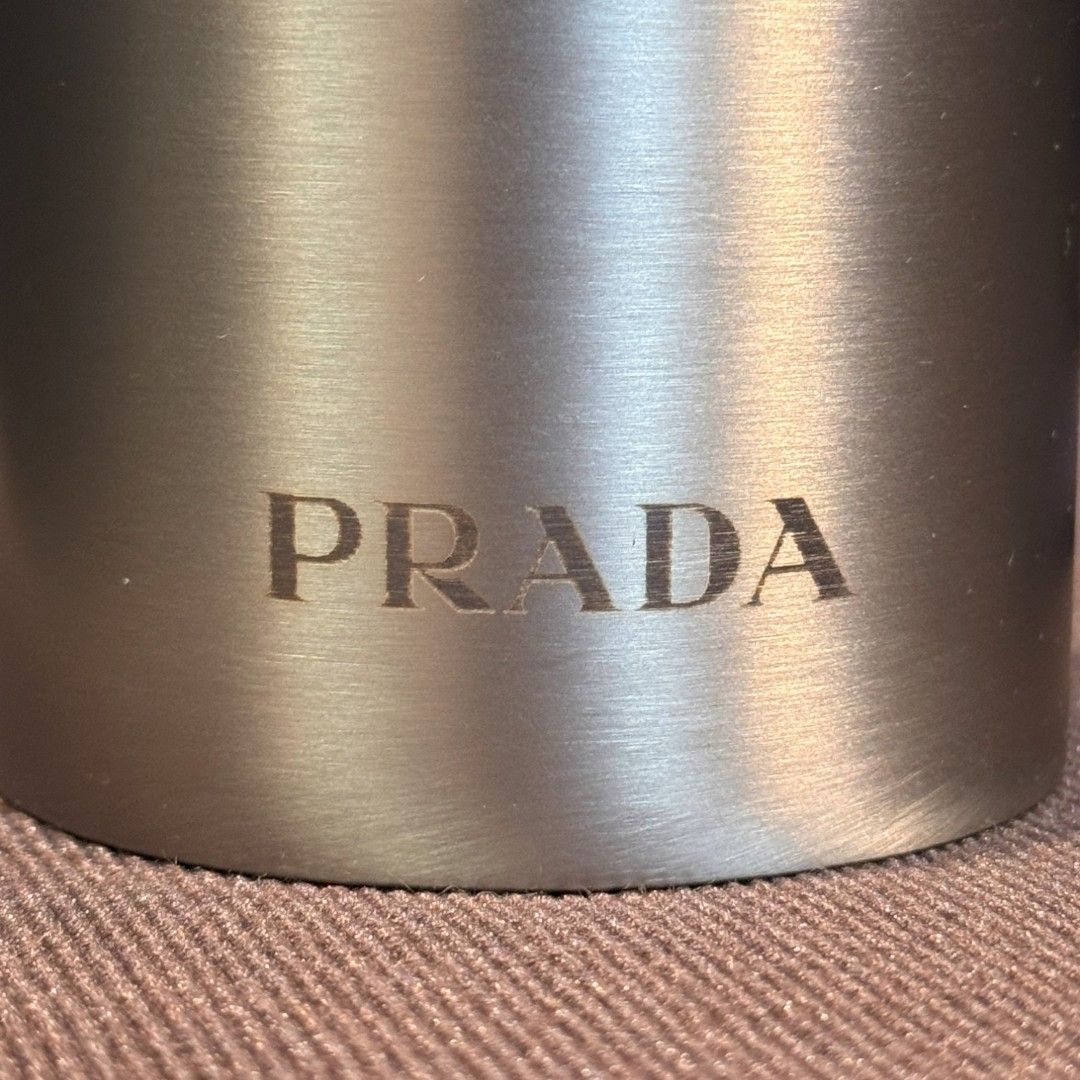 PRADA】(プラダ)／ 350ml ウォーターボトル／ステンレス／新品未使用
