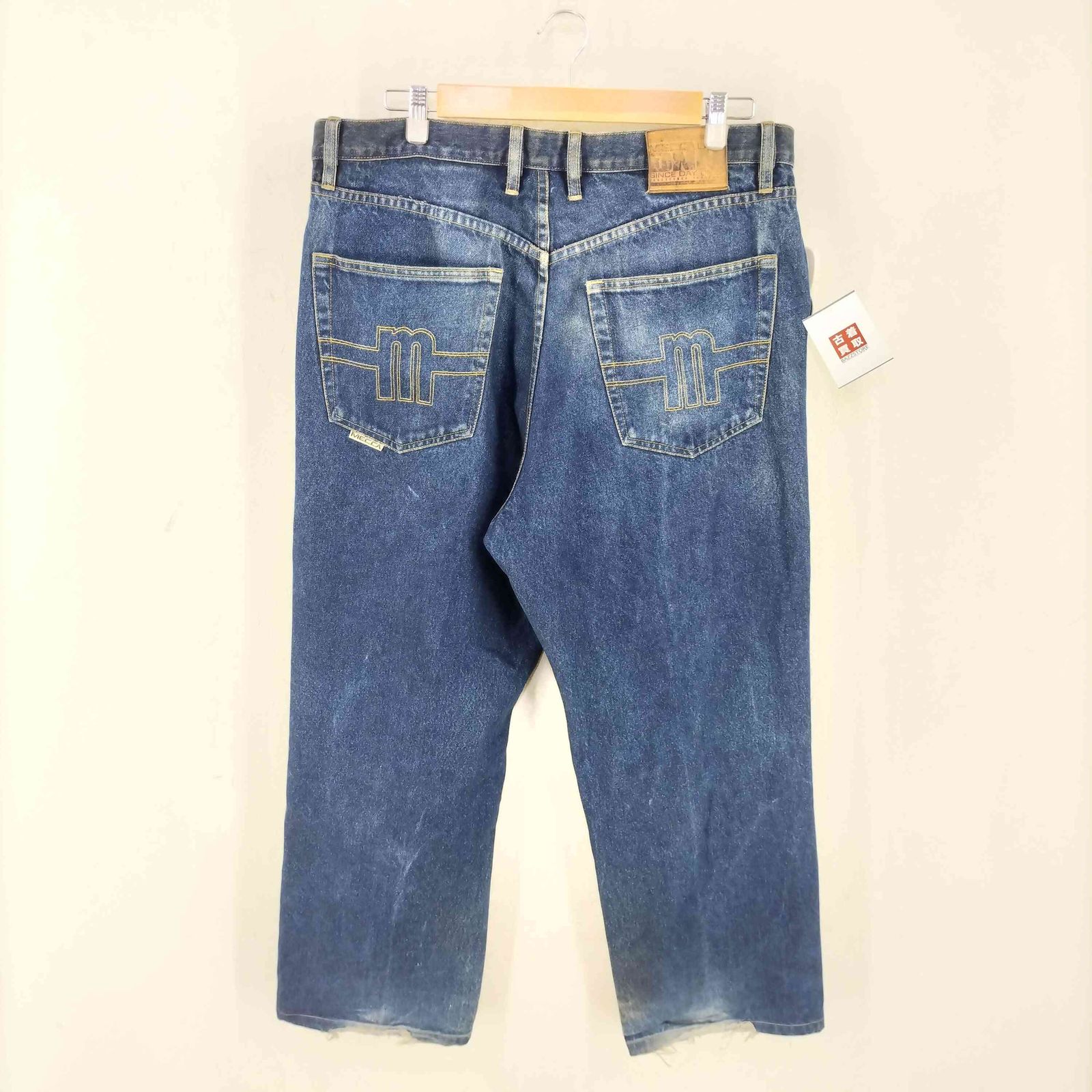 USA 古着 デニムパンツ mecca ワイド baggy アメカジ グランジ USA古着 rocawear バギーデニムパンツ グランジ w36 ワイド