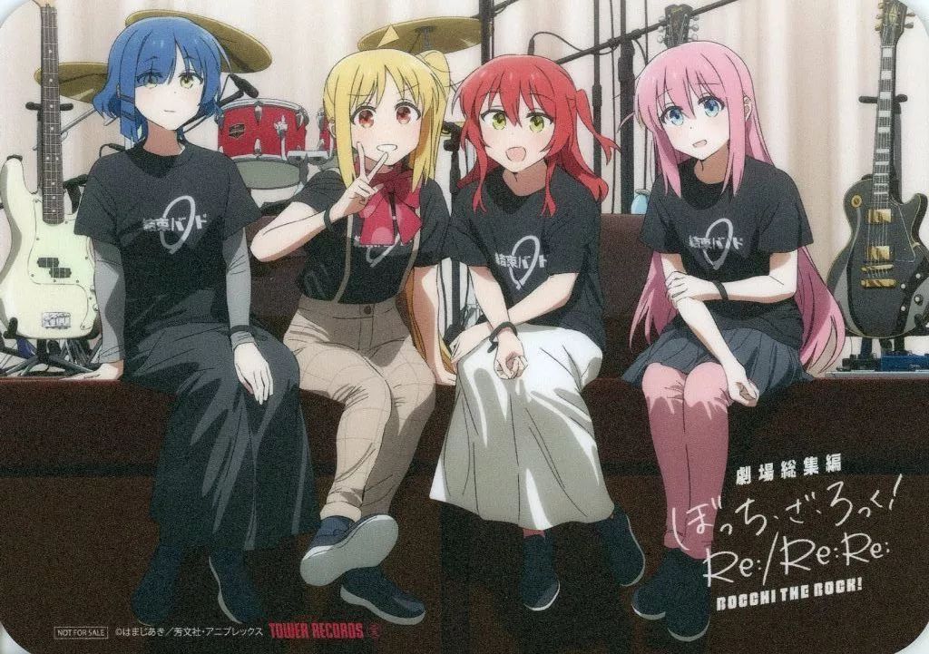 [Used] Mouse Pad Group Mouse Pad “Blu-ray/DVD Theater Highlights: Bocchi the Rock! “Re:Re: Complete Production Limited Edition” Tower Records Limited Purchase Bonus