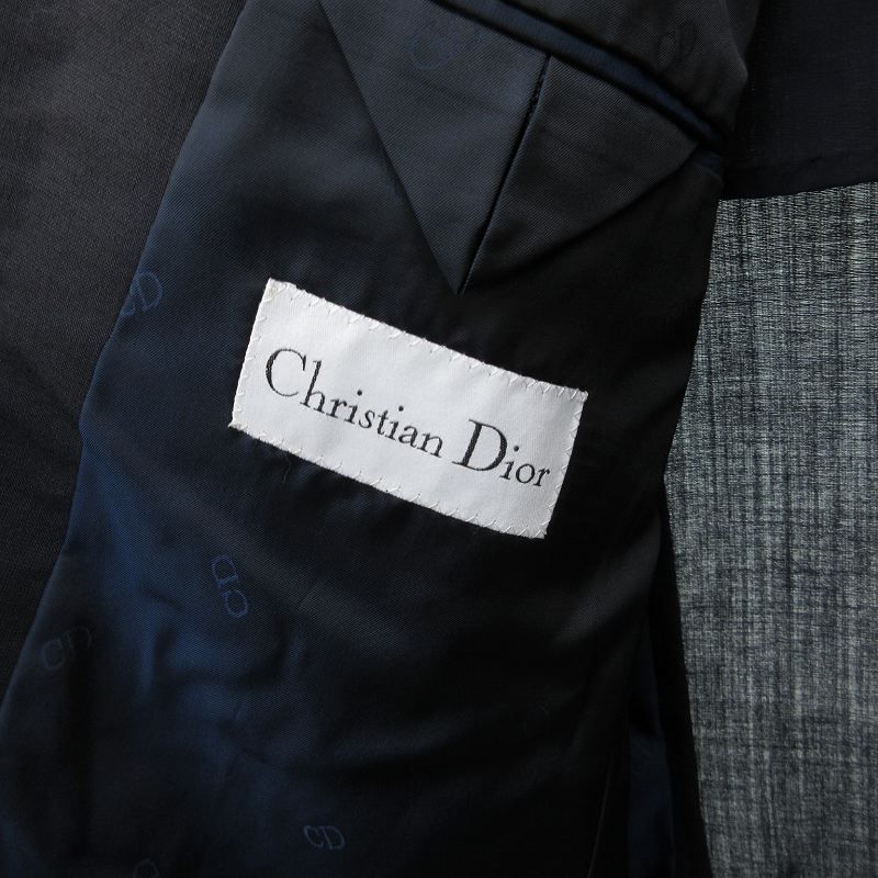 クリスチャンディオール Christian Dior 美品 白タグ テーラード クリスチャンディオール Christian Dior 美品 白タグ テーラード