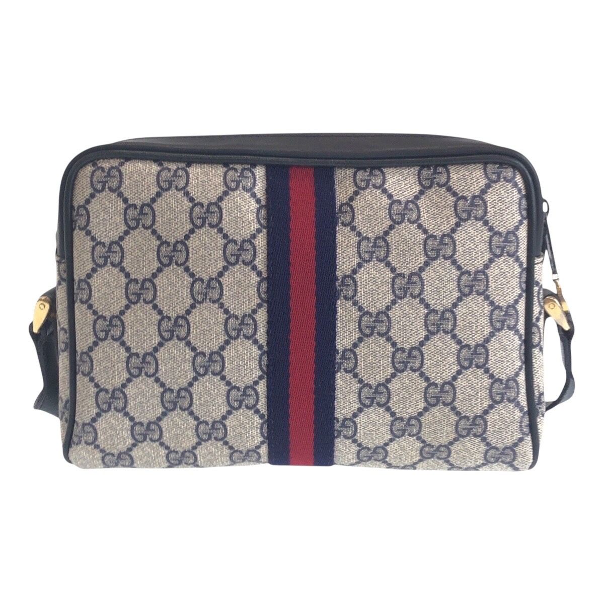 GUCCI GGスプリーム オールドグッチ ショルダーバッグ ポシェット GUCCI グッチ ヴィンテージ シェリーライン オールドグッチ GG