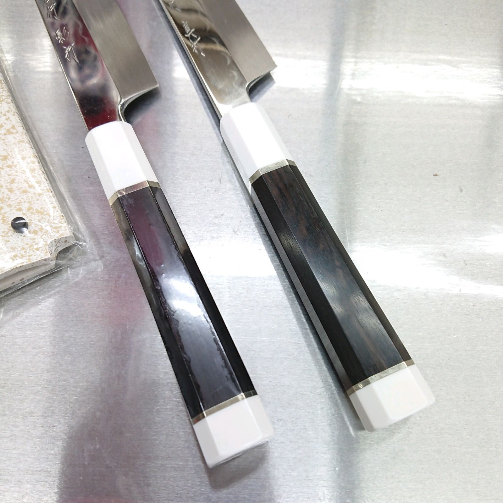 堺孝行 真打 影打 水本焼 包丁 剣型柳刃 先丸正夫 300㎜ 新品 サヤ付き 