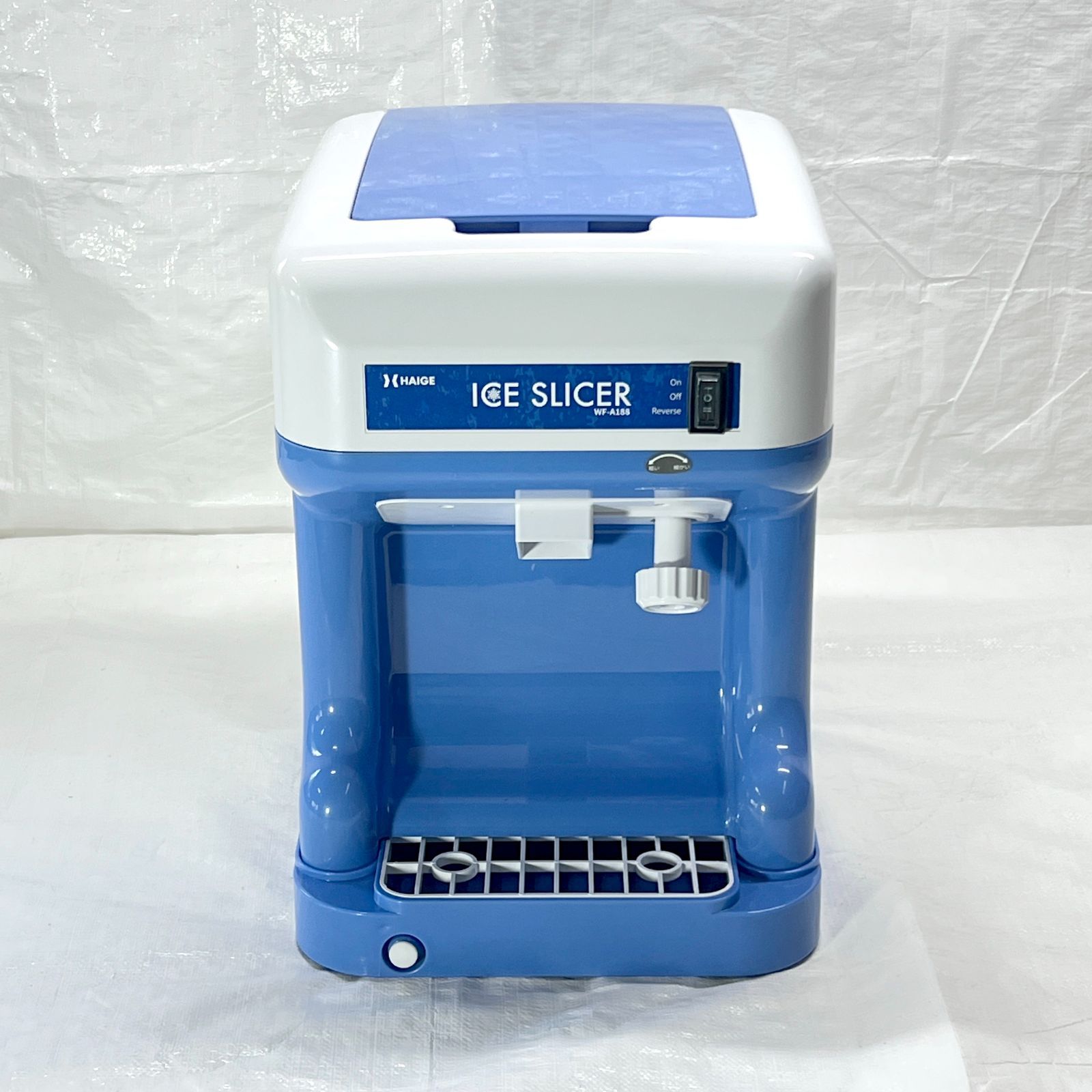 ♥品 電動式 かき氷機 業務用 家庭用 キューブアイス対応 WF-A188 967