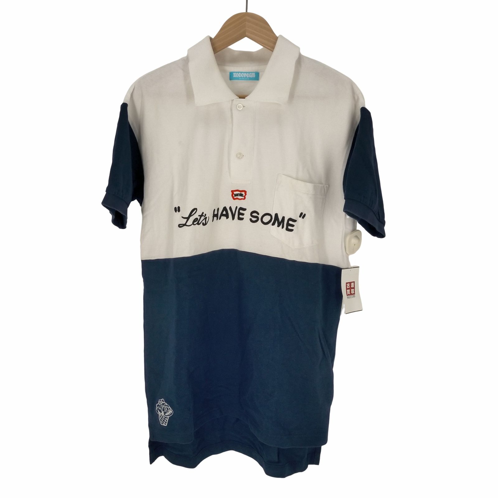 アイスクリーム ICE CREAM SWITCHING BIG POLO メンズ JPN：S - メルカリ