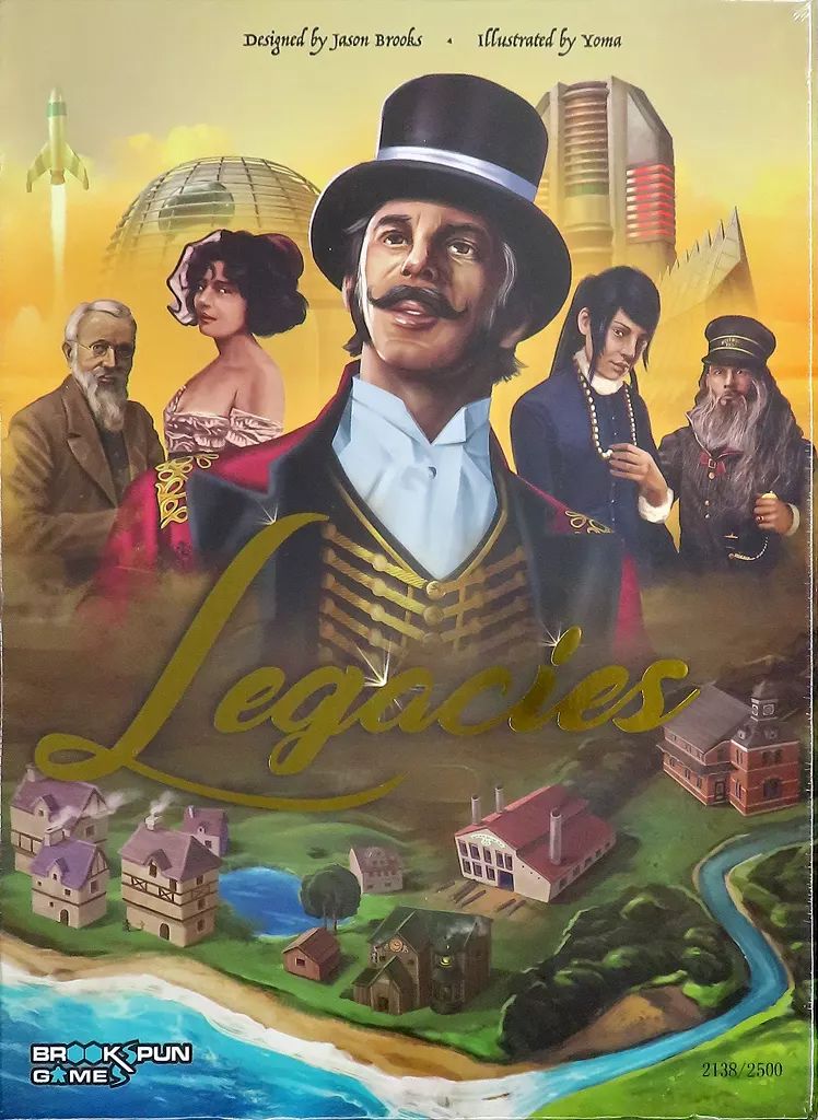 ボードゲーム レガシーズ デラックス版 英語版 Legacies Deluxe Edition