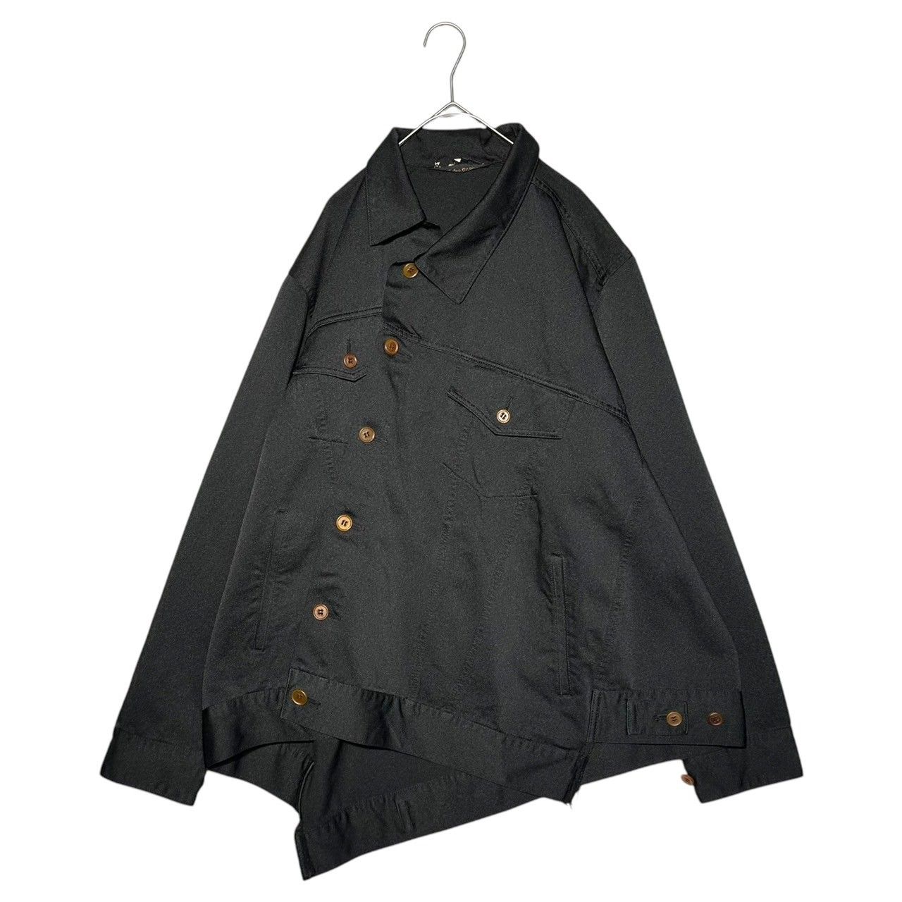 18aw ねじれボアコート　コムデギャルソンオムプリュス　ホワイトショック期 COMME des GARCONS HOMME PLUS コムデギャルソン オム プリュス
