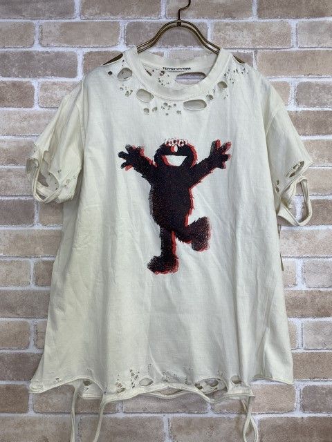 中古】 TEPPEI FURUYAMA テッペイフルヤマ Tシャツ ダメージ