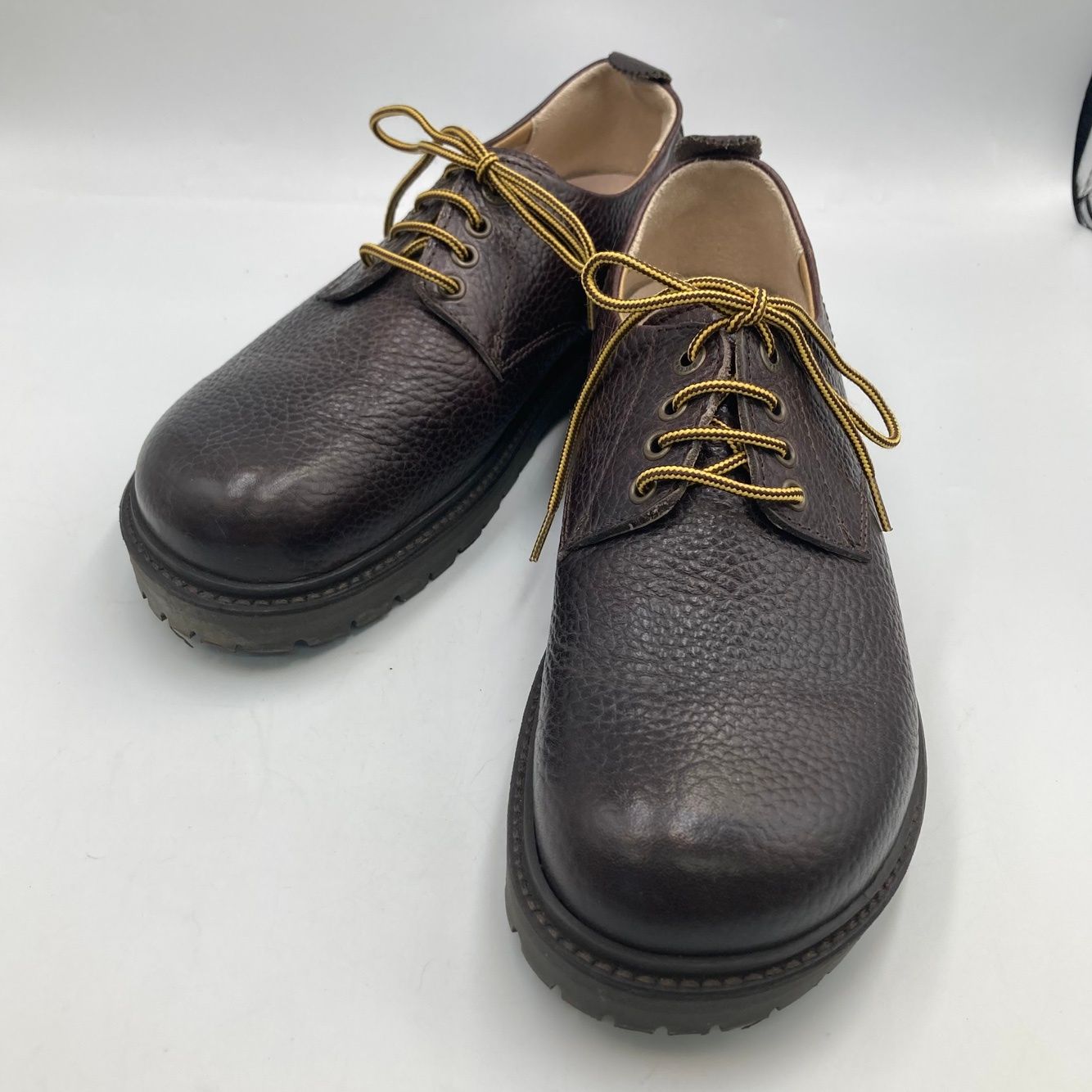 ビルケンシュトックBIRKENSTOCK本革レザー　レースアップシューズ　27 BIRKENSTOCK - ビルケンシュトック BIRKENSTOCK レザーシューズ