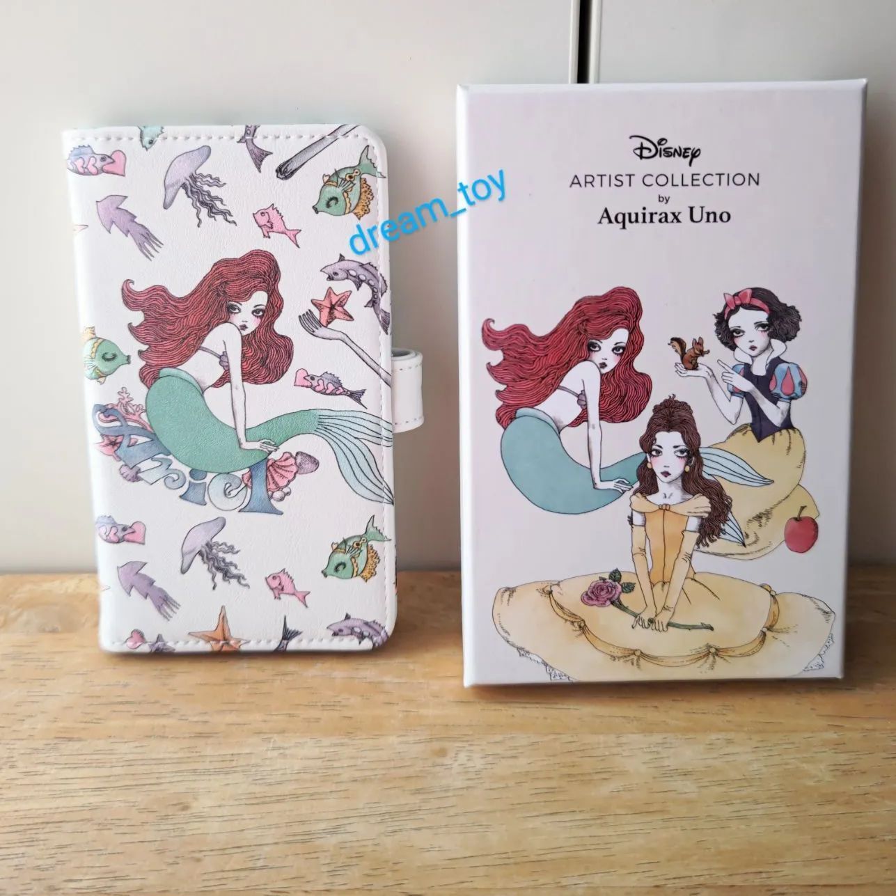 Disney 宇野亜喜良 アリエル 多機種対応 スマホカバー♡手帳型 化粧箱 - ドリーム・トイ - メルカリ