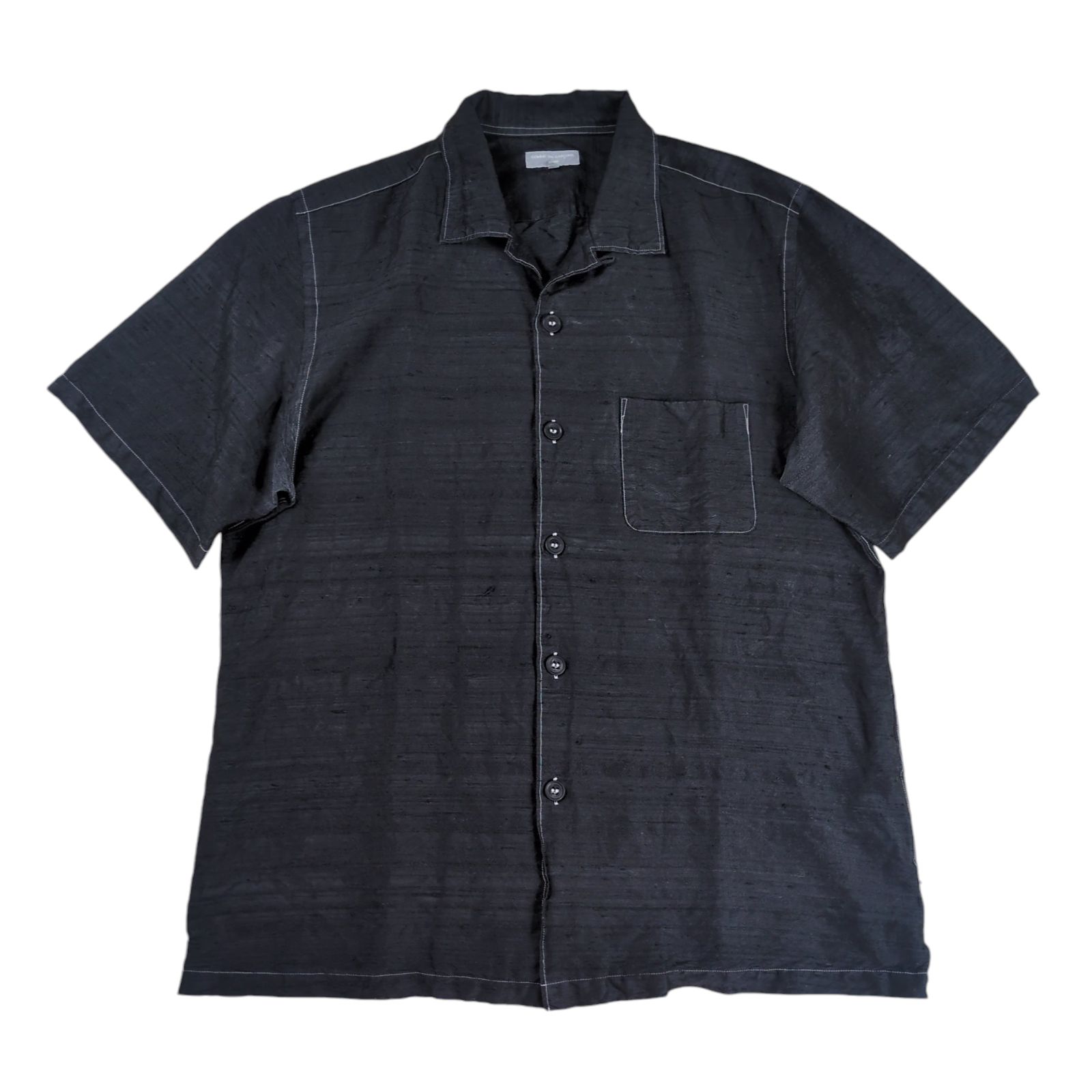 COMME des GARCONS HOMME 田中オム 製品染め シルク オープン