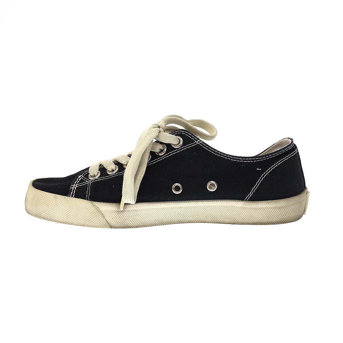 22新作 メゾンマルジェラ 「タビ」キャンバス スニーカー TIME SALE] Maison Margiela メゾンマルジェラ Tabi ハイカット