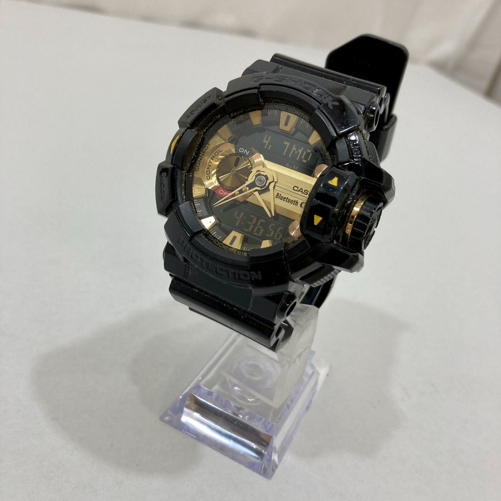 CASIO G-SHOCK G'MIX GBA-400-1A9JF クォーツ アナデジ 電池残量