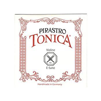 -非常に良い Tonica トニカ ヴァイオリン弦 E線 スチール|アルミ巻 4|4 ループエンド 312521
