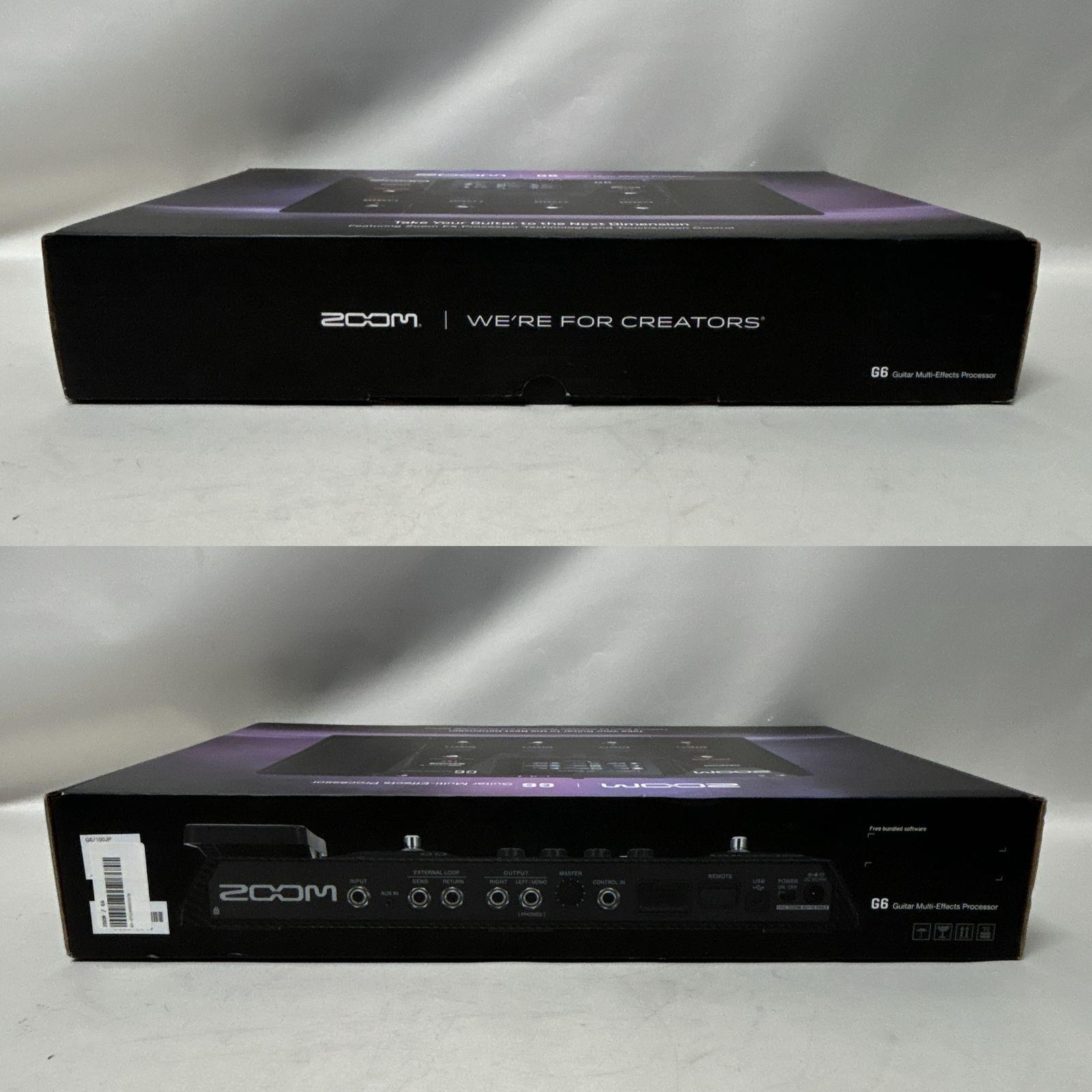 G6 ZOOM 中古完動美品 ズーム マルチエフェクター ZOOMG6 Multi-Effects Processor 【マルチエフェクター】《1-2