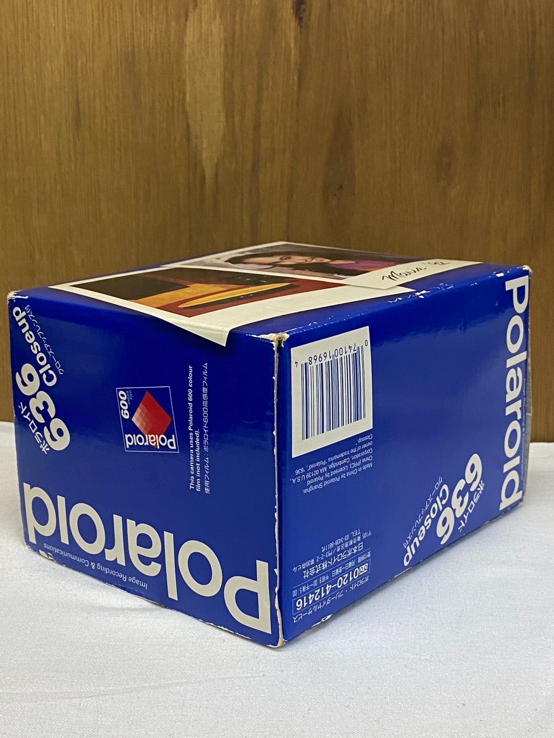 カメラ】ポラロイド636 本体＋未使用フィルムセット／箱・説明書付き