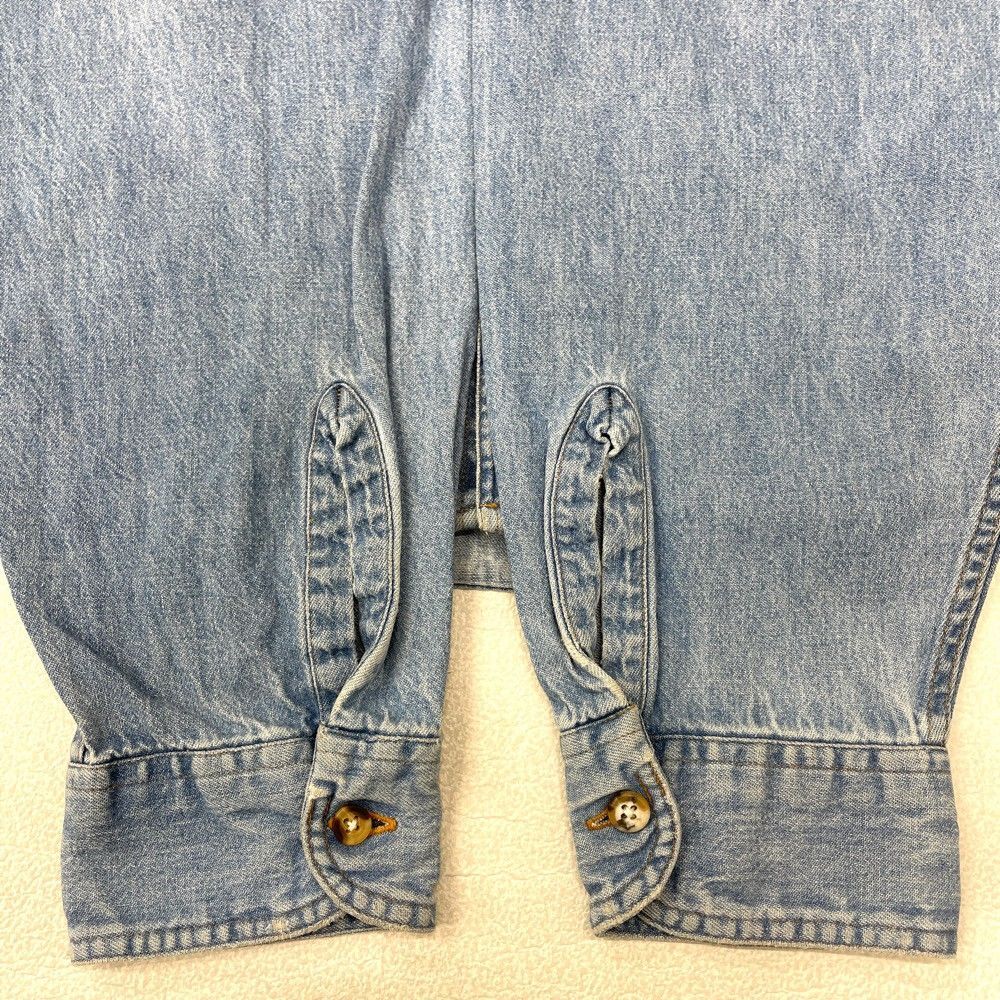 ハーレーダビッドソン 長袖デニムシャツ L 刺繍ロゴ 青 ポケット 10099 ハーレーダビッドソン 長袖デニムシャツ L 刺繍ロゴ 青 ポケット 10099