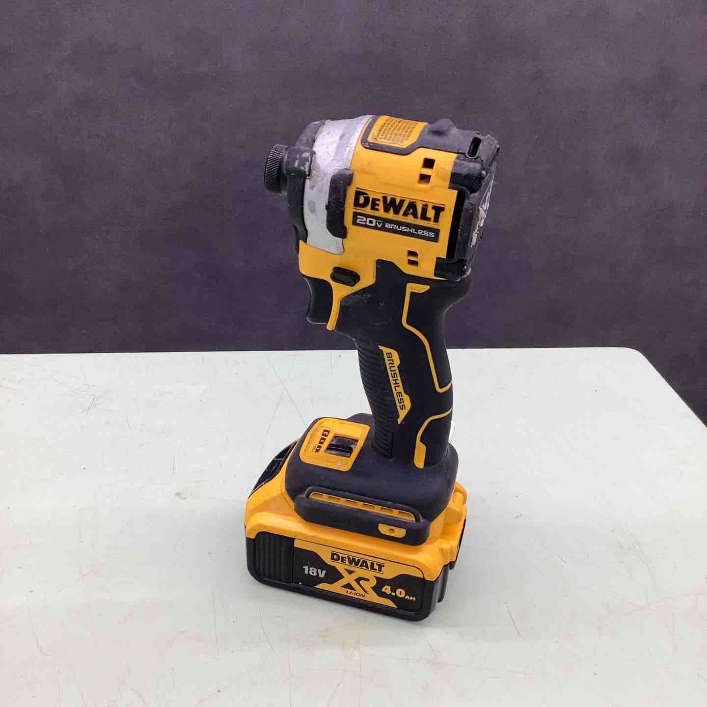 DEWALT DCF850 インパクトドライバー電動ドライバー 20V デウォルト DEWALT バッテリー 18V 4.0Ah DCB182 越谷店