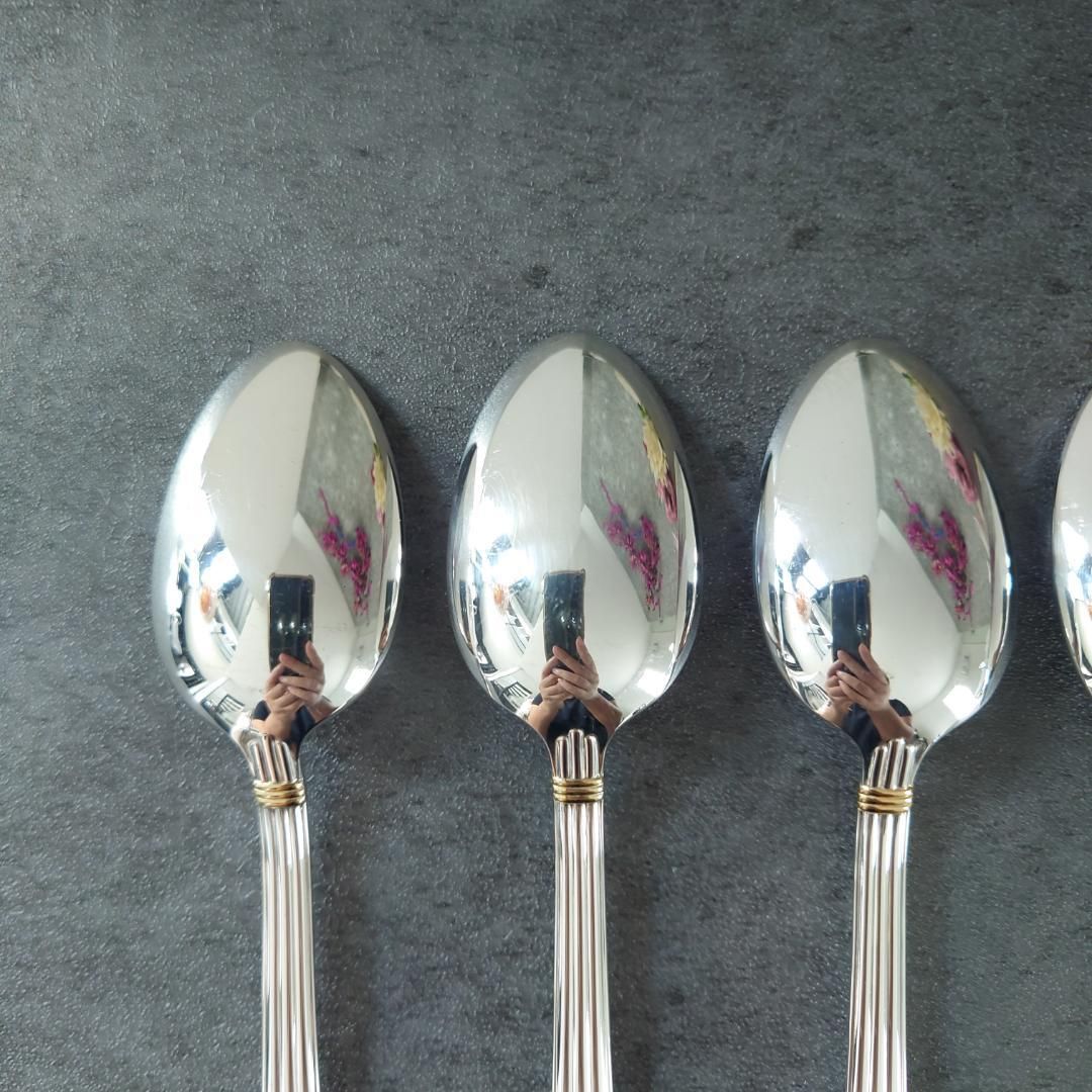 クリストフル アリアゴールドリング コーヒースプーン 6点 SKLAD-KIRPICHA_RU