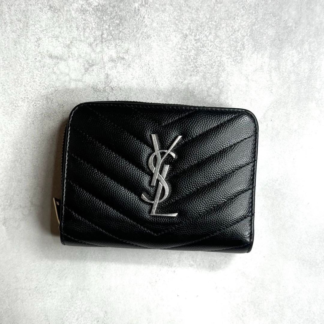YSL SAINT LAURENT サンローラン / カサンドラマトラッセジッピー 