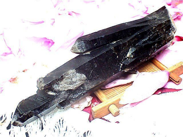 AAA級【魔除け】高透明度天然モリオン黒水晶クラスターB82C6/104C44A AAA級高透明度【魔除け】◇天然モリオン黒水晶クラスターB82C6