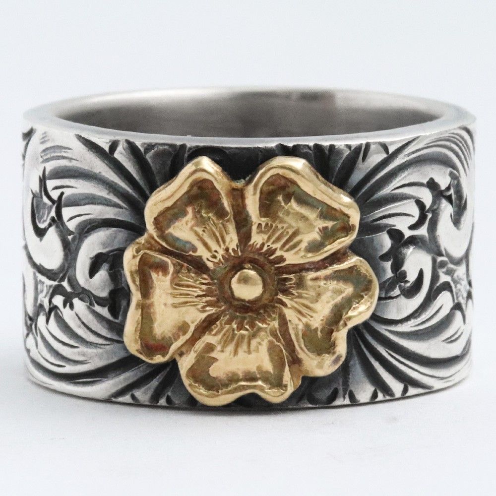 LARRY SMITH KARAKUSA ROSE CHAIN BRACELET Larry Smith Karakusa Rose