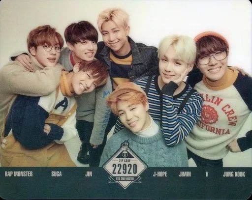 中古】マウスパッド BTS(防弾少年団) マウスパッド 「BTS 2ND MUSTER