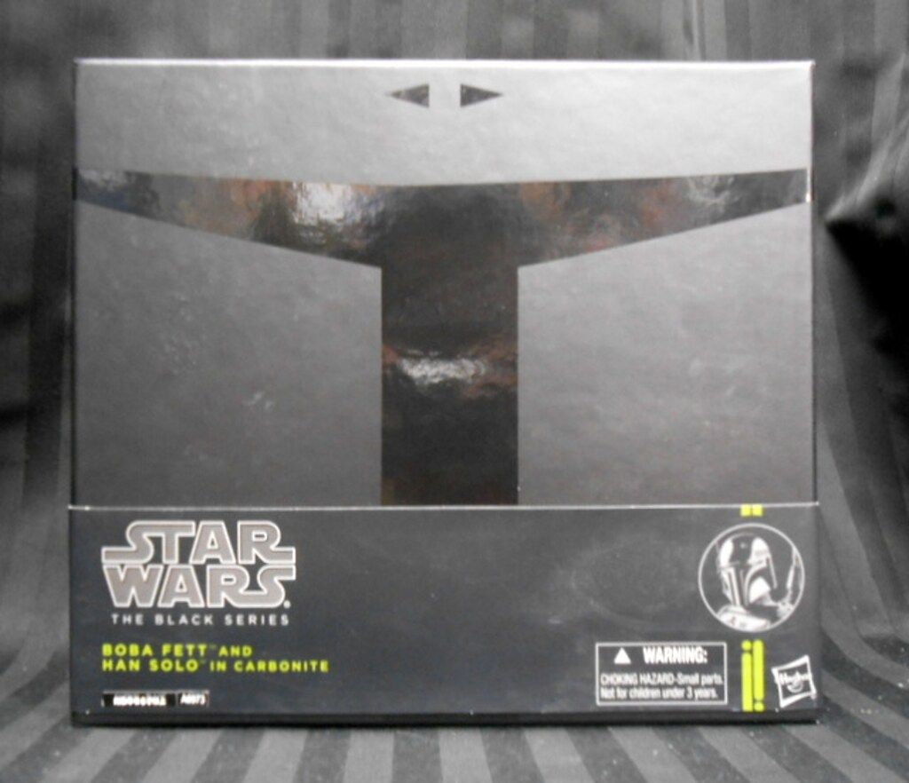 HASBRO 00 | THE BLACK BOBA FETT AND HAN SOLO IN CARBONITE 6インチ