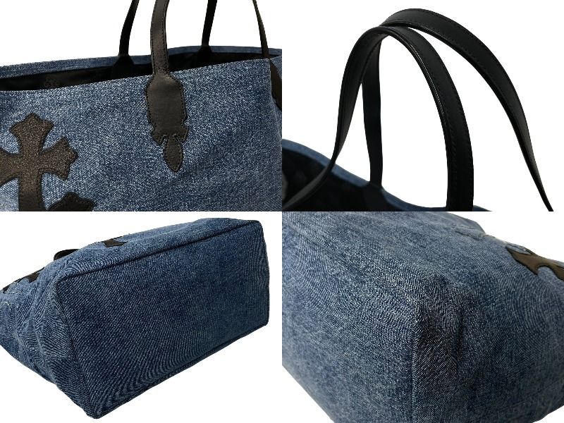 セメタリー　トートバッグ　美品⚠️クロムハーツではありません。 新品未使用 CHROME HEARTS クロムハーツ セメタリークロスデニム
