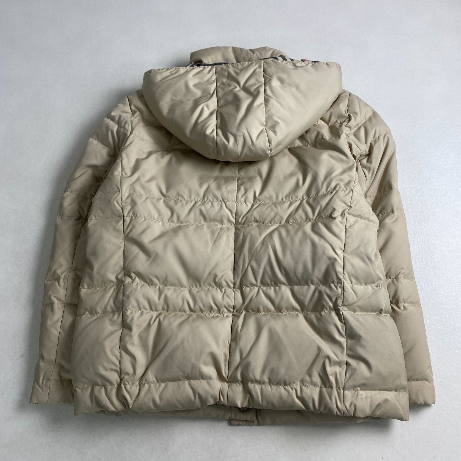 バーバリーロンドン ダウンコート 2WAY ノバチェック 40 L相当