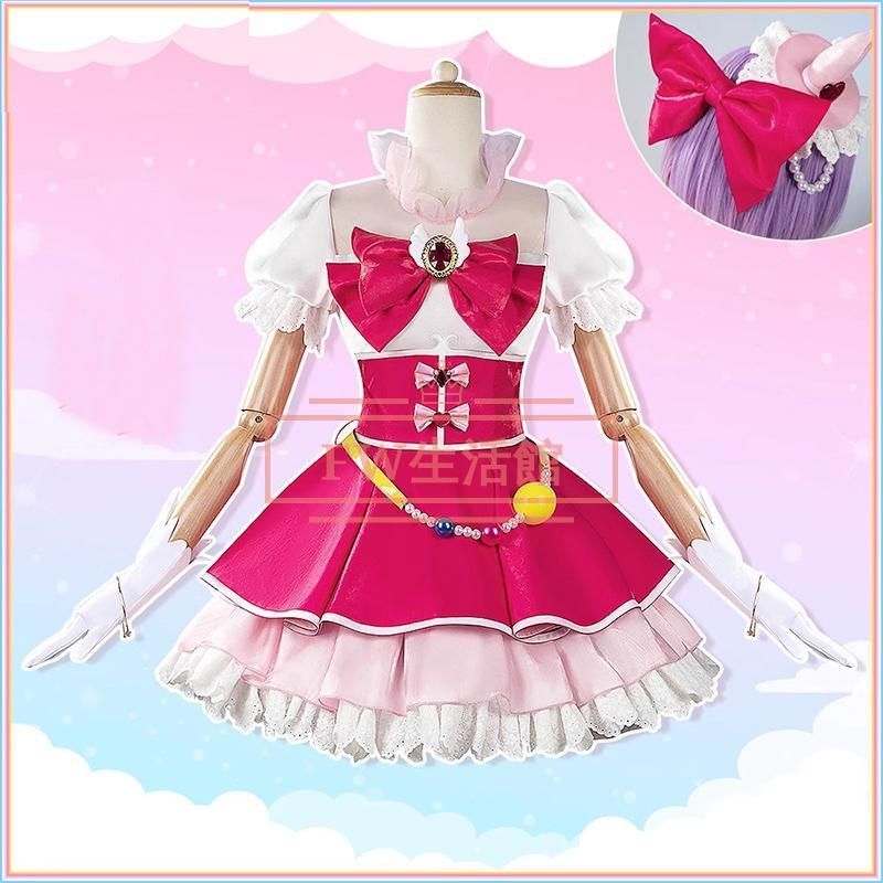 コットンリネンで作った昔もんぺ チェリーピンク ゆったり リラックス