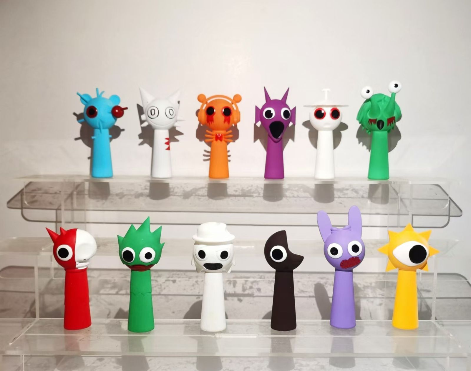 Sprunki incredibox スプランキー フィギュア モデル 装飾品 12