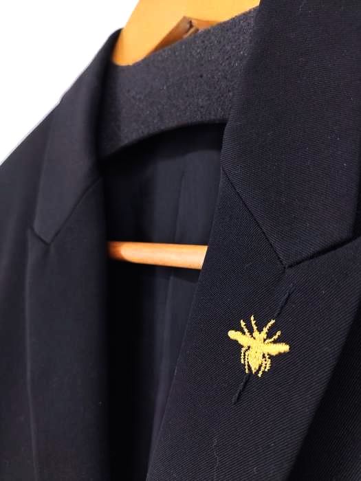 ディオールオム Dior HOMME 18SS BEE EMBROIDERED JACKET アトリエ