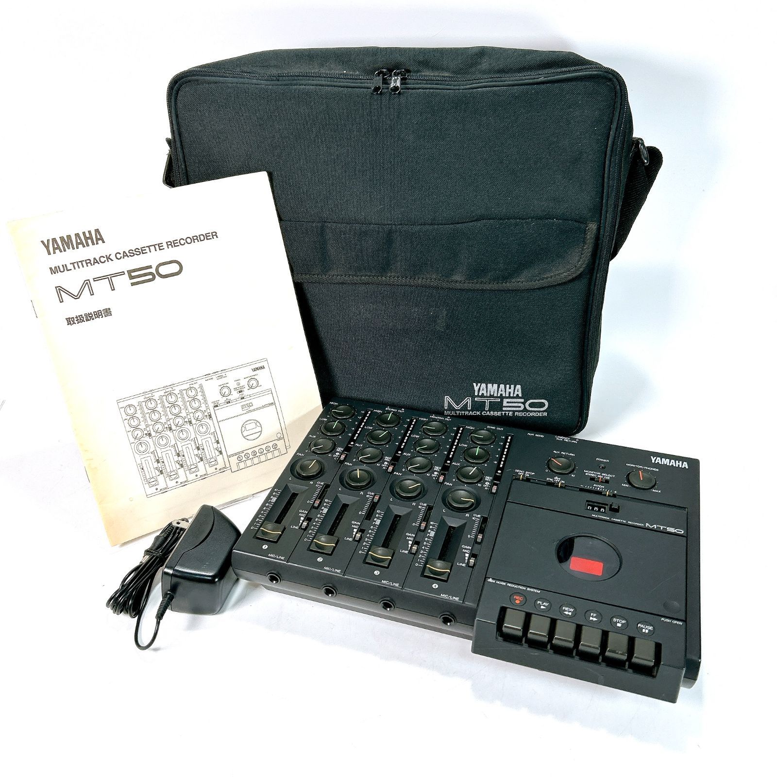 YAMAHA MT50 マルチトラックレコーダー ケース 電源ケーブル 取扱説明書付属 現状品