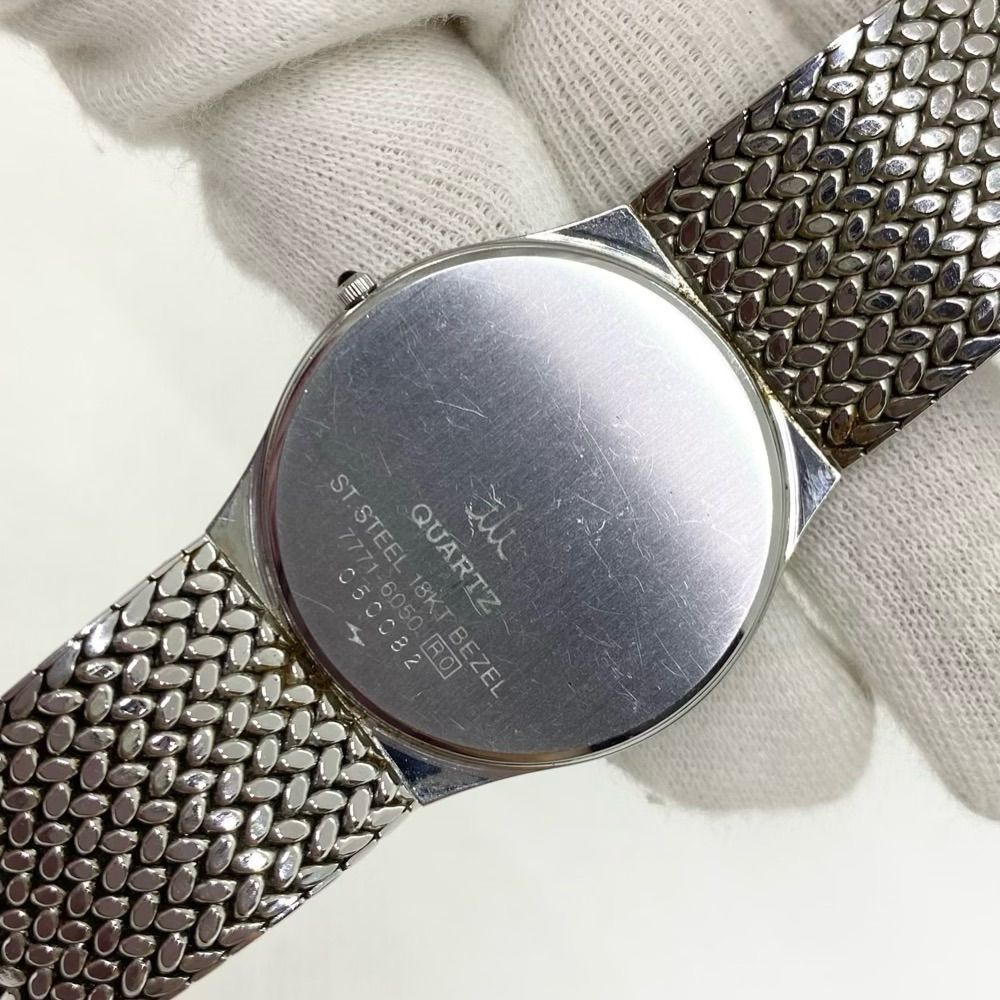 SEIKO セイコー CREDOR クレドール 7771-6050 18KT クォーツ ユニセックス 腕時計
