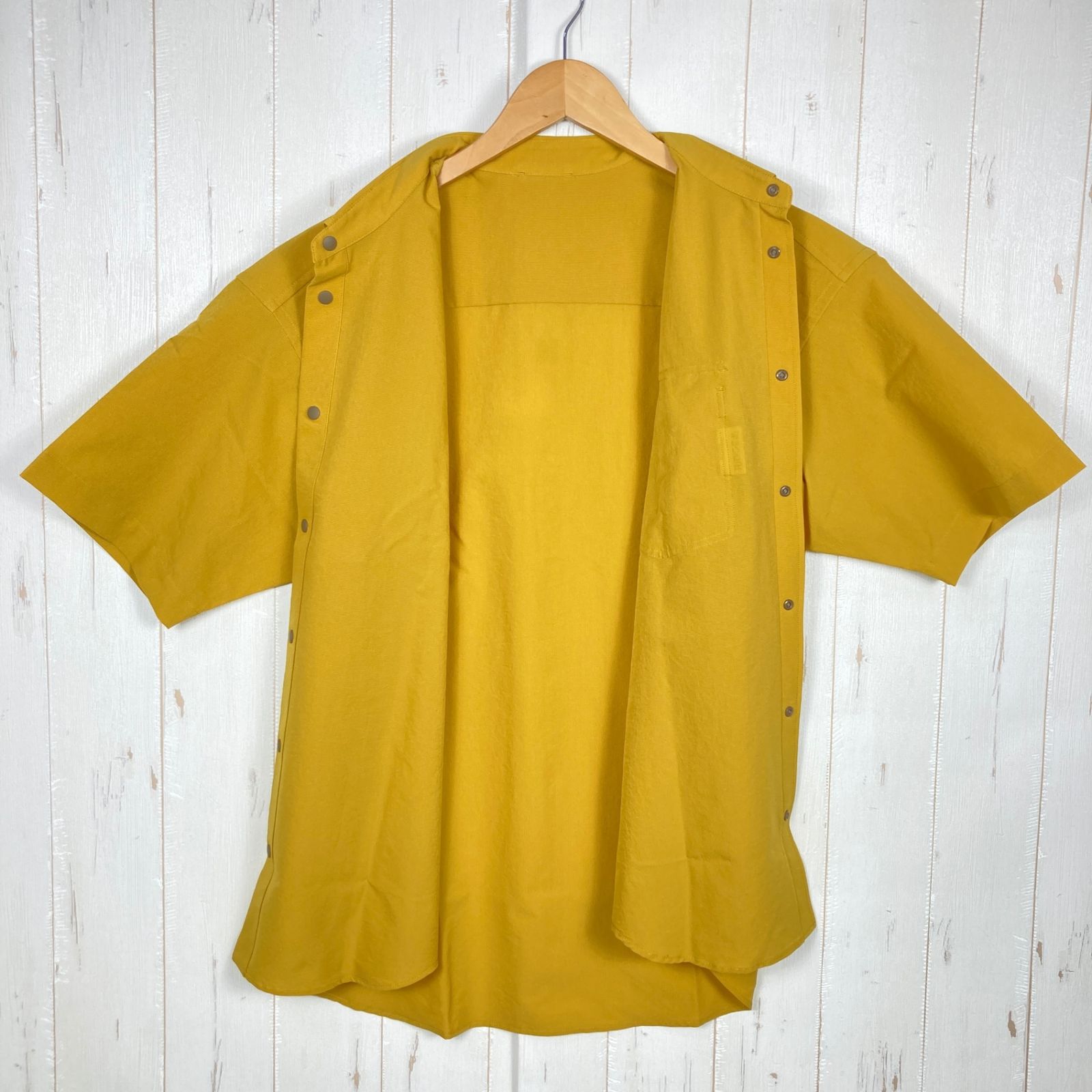 ミレー MILLET アウトドア IB CHECK SHIRT SS M シャツ 半袖 軽量 防虫
