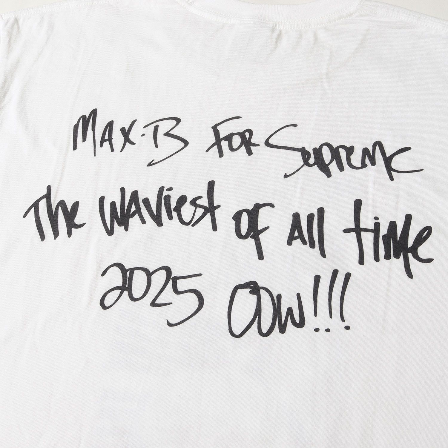 Supreme シュプリーム Tシャツ ホワイト 白 サイズ:L | 25SS マックス B フォト クルーネック Tシャツ (Max B Tee) | トップス カットソー 半袖【メンズ】【中古】【美品】【K4530】 美品】Supreme シュプリーム Tシャツ ホワイト 白 サイズ:L | 25SS