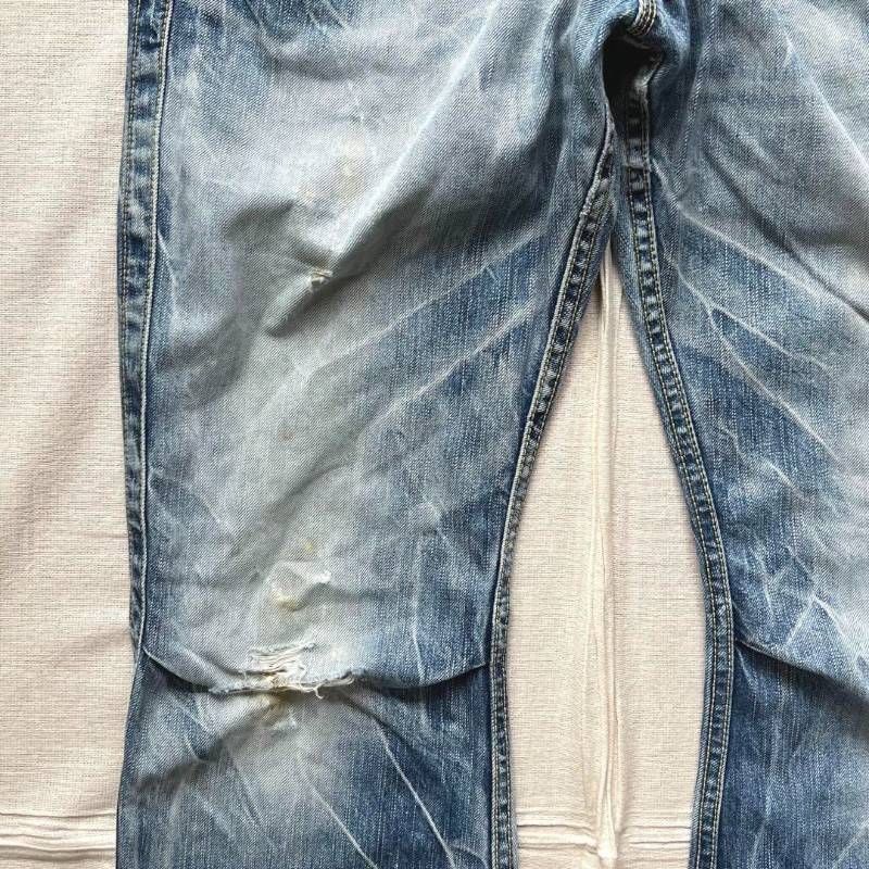 denim archive flare 00s 鬼ヒゲ - way 平成 メルカリ blue y2k フレア 