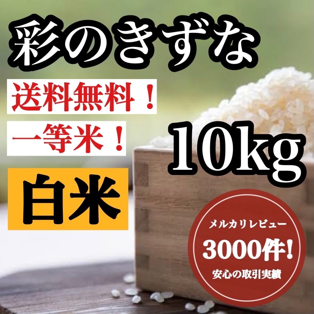 白米　20kg 彩のきずな　新米　埼玉県産　令和4年産　送料無料　米　20キロ