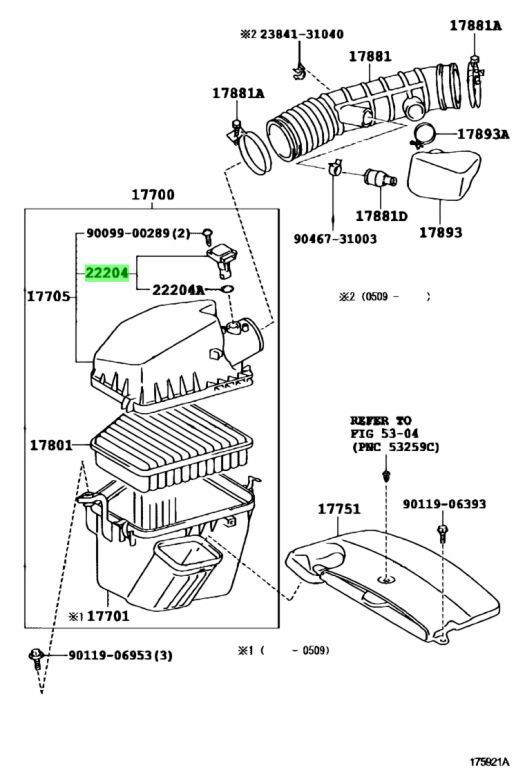 ●未使用 トヨタ UZZ40 ソアラ SC430 純正 エアフロメーター エアフロ ASSY 3UZ-FE TOYOTA Intake air flow meter SUB-ASSY