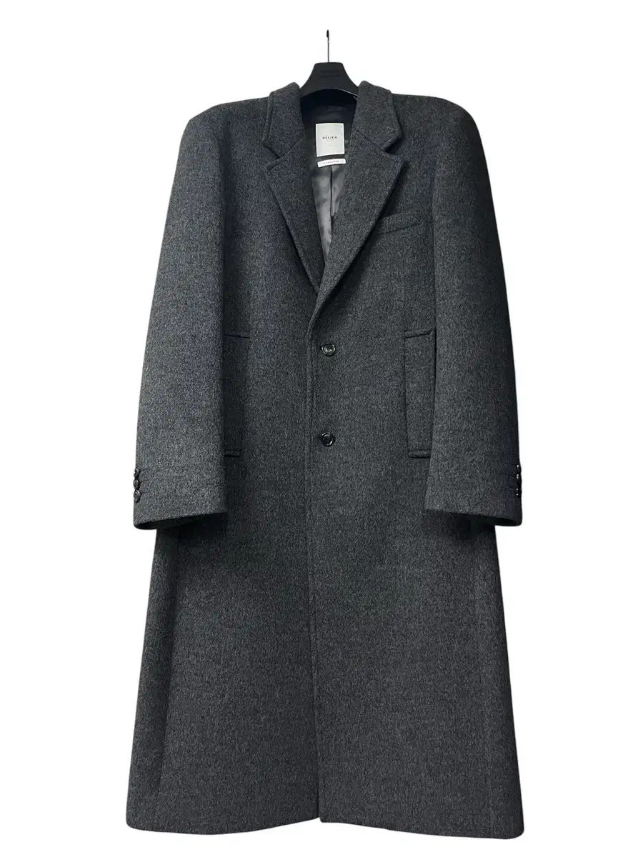 BELIER ベルリエ 垂直 シングルコート チャコール L