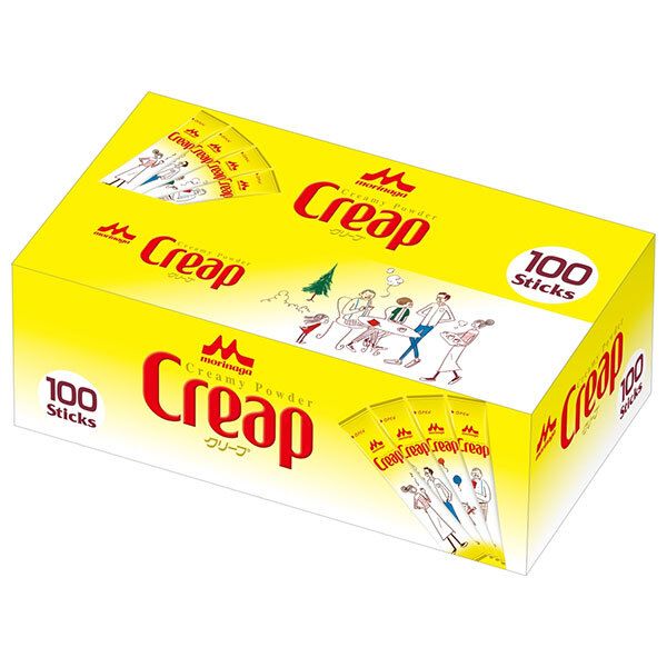 森永乳業 クリープ スティック 3g×100本 ×12箱入× 2ケース ｜ 珈琲 コーヒー 乳製品 牛乳 嗜好品 クリーム
