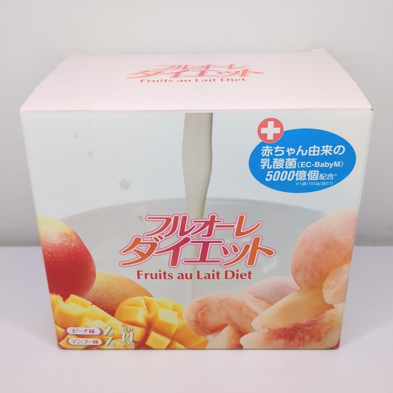 フルオーレダイエットマンゴー味　ピーチ味　未開封 フルオーレダイエット マンゴー味&ピーチ味 14袋入り - メルカリ