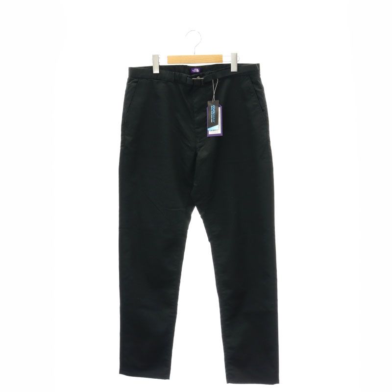 ノースフェイス パープルレーベル THE NORTH FACE PURPLE LABEL COOLMAX Chino Tapered Pants チノテーパードパンツ ストレッチ 34 黒 ブラック N24FC085 /MY OS