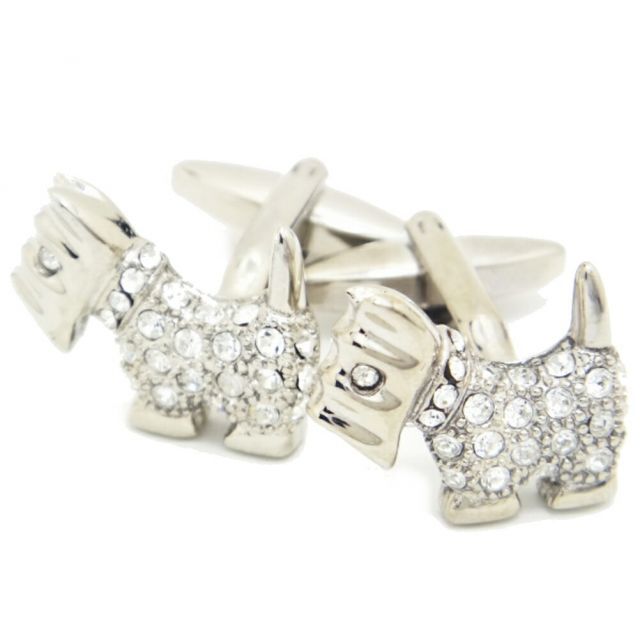 愛犬と一緒 ヨークシャーテリア 白 カフス カフスボタン カフリンクス cufflinks cuffs メンズ 男性 結婚式 ユニーク おもしろ 面白 面白い 動物 植物シリーズ スーツアクセサリー専門店 ブライ