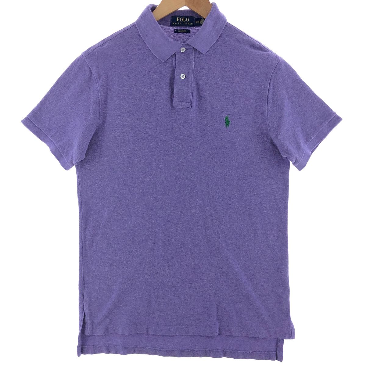 古着 ラルフローレン Ralph Lauren POLO RALPH LAUREN CUSTOM FIT 半袖 ポロシャツ メンズM/eaa381689
